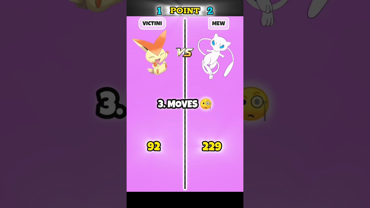 Victini or Mew 🤔 | Kon hai best ❓#shorts #pokemon