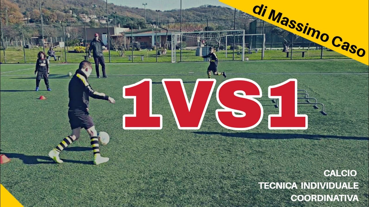 Allenamento Calcio uno contro uno