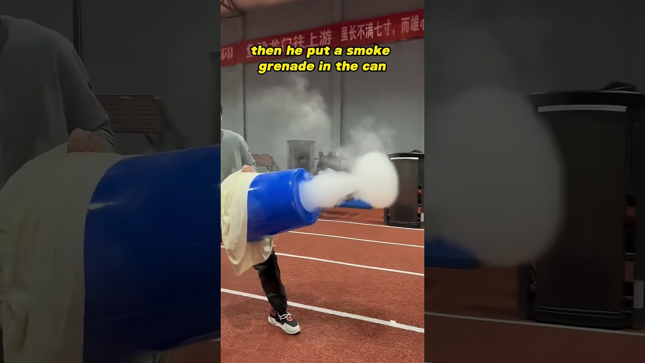 Самодельная Air Canon &mdash; это безумие #шорты