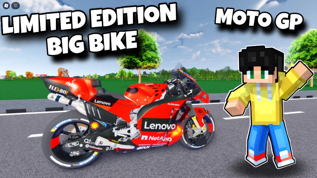 BUMILI AKO ng LIMITED EDITION na BIG BIKE MOTO GP DUCATI sa ROBLOX