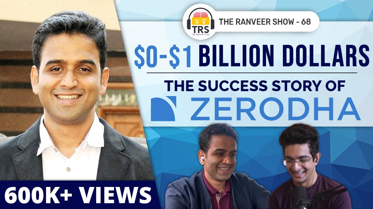 The Success Story Of Zerodha's SMART Business Journey ft. Nithin Kamath | The Ranveer Show 68