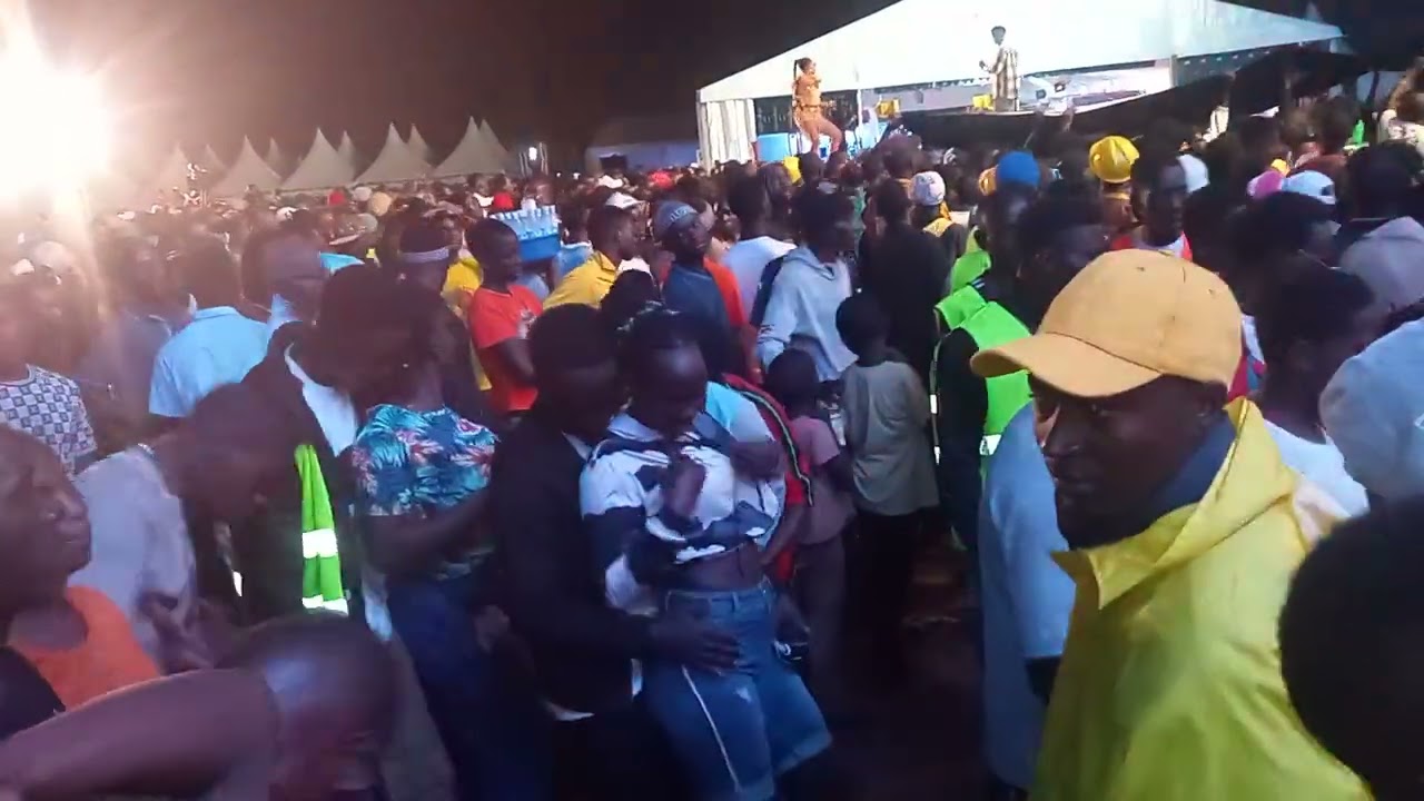 And Young and old Having lots of fun during Kampala Festival in year 2025