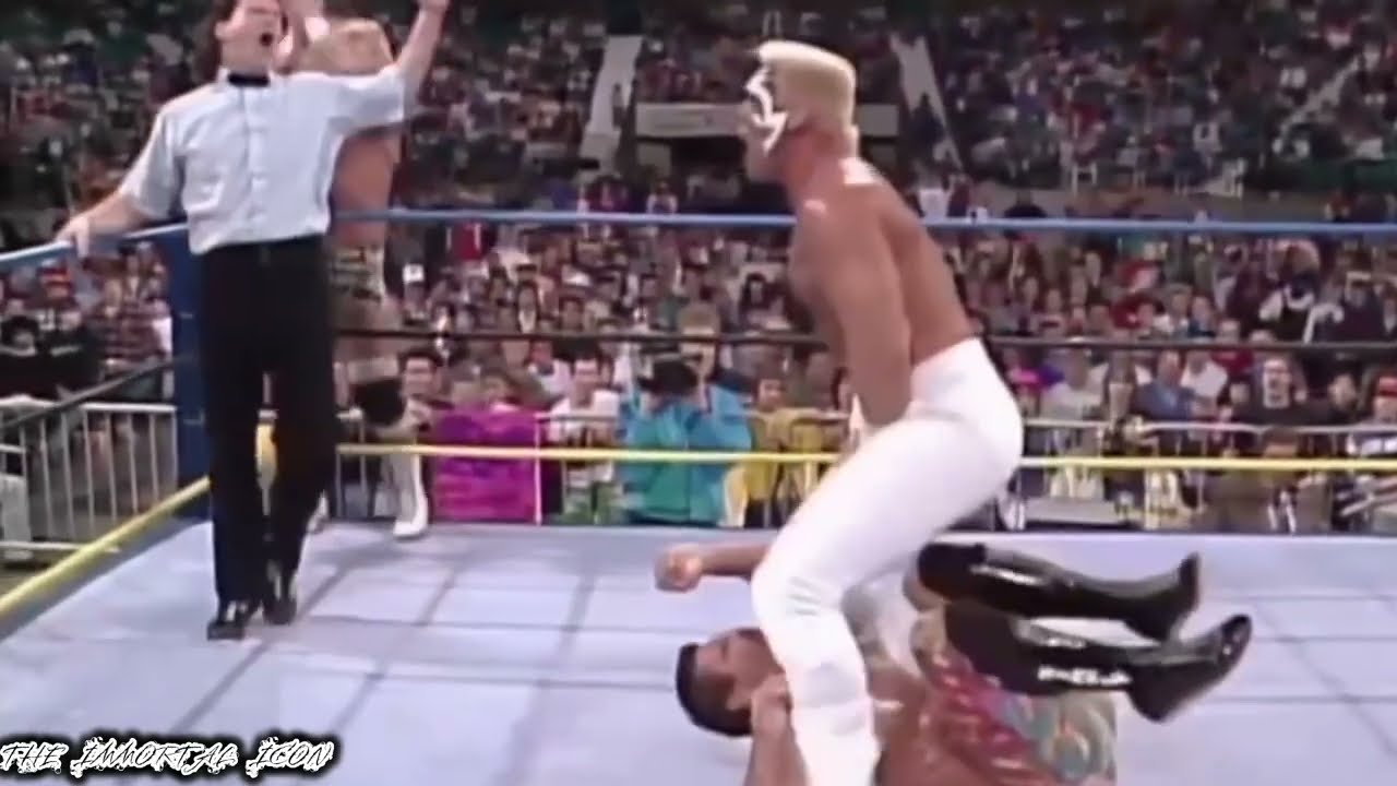 Sting & Ricky Steamboat vs Rick Rude & Steve Austin:Clash of the Champions January 21, 1992 Part 2