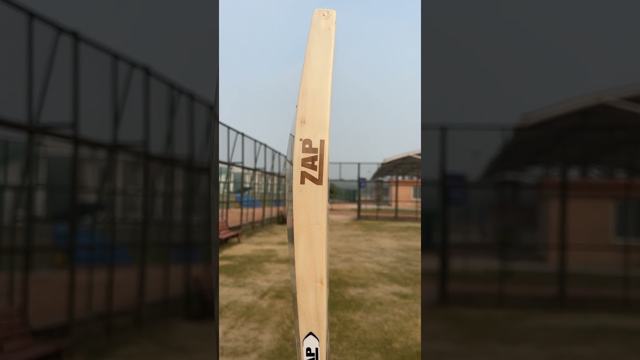 Launching the ZAP Alpha, the Best Kashmir Willow Cricket Bat!#cricket #zapcricket #cricketbat #alpha