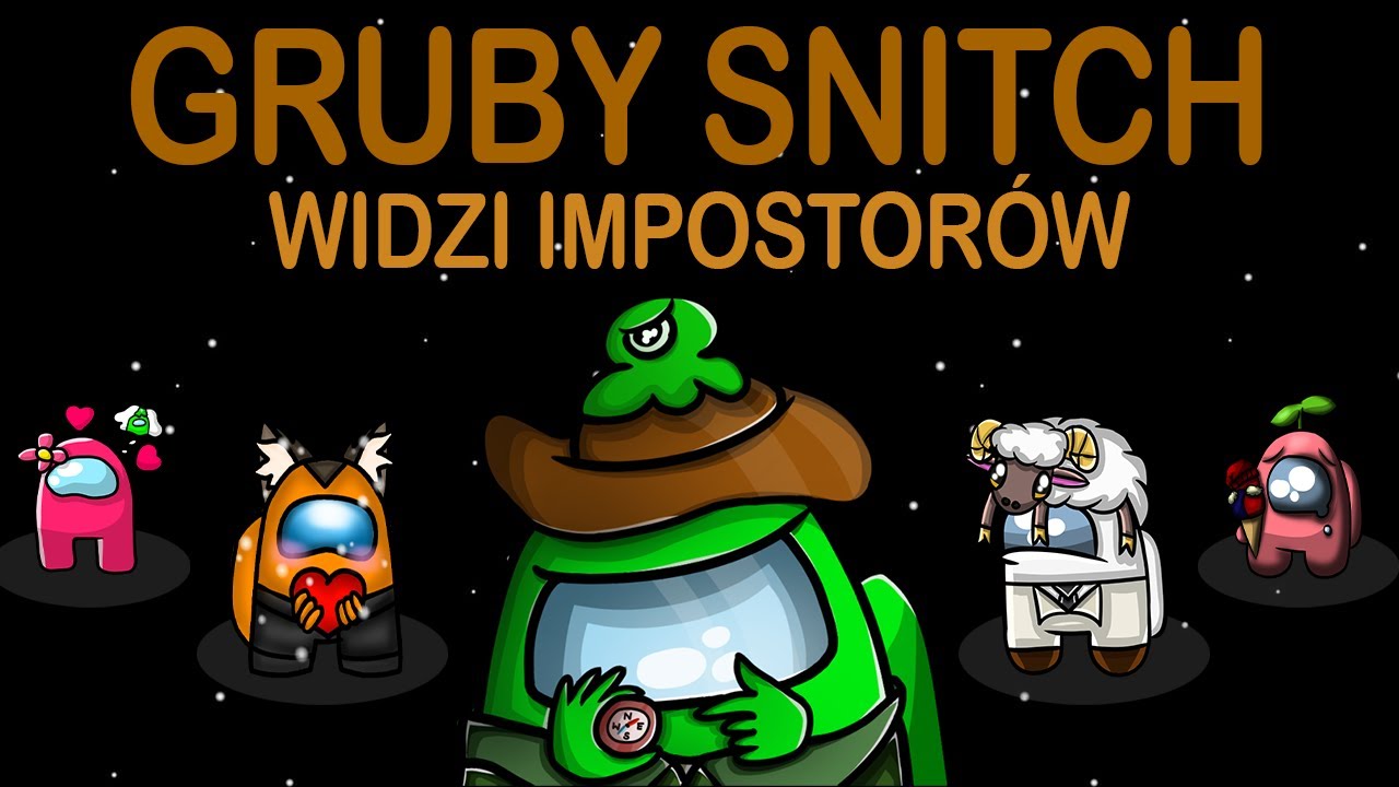 Typowy Spoceniec w Among us (GRUBY SNITCH)