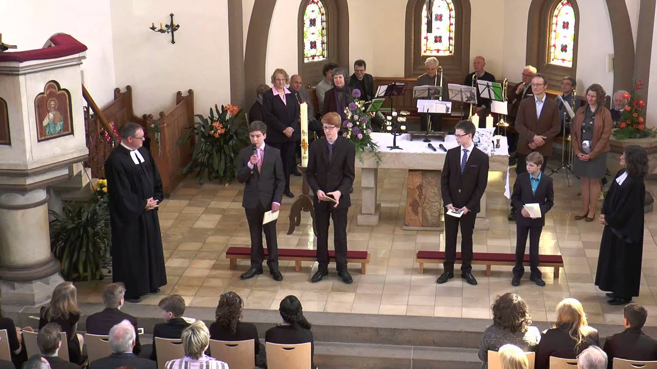 Videoausschnitte Konfirmation 02 2013