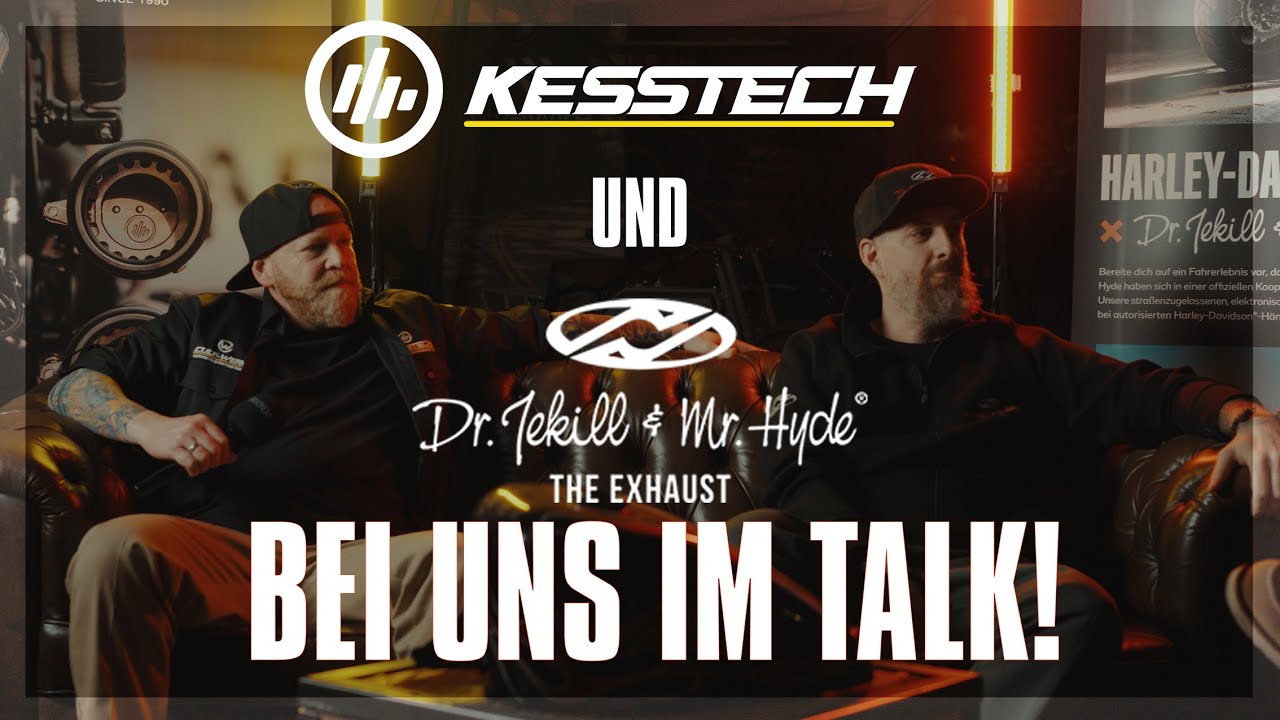 JEKILL&HYDE UND KESSTECH BEI UNS IM TALK! #harleydavidson #jekillandhyde #kesstech