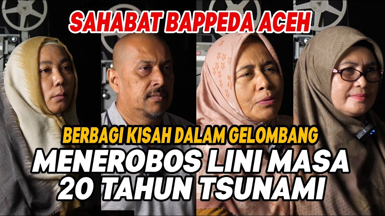 Kisah 20 Tahun  Tsunami - Sahabat Bappeda Aceh Bergelut Dalam Gelombang