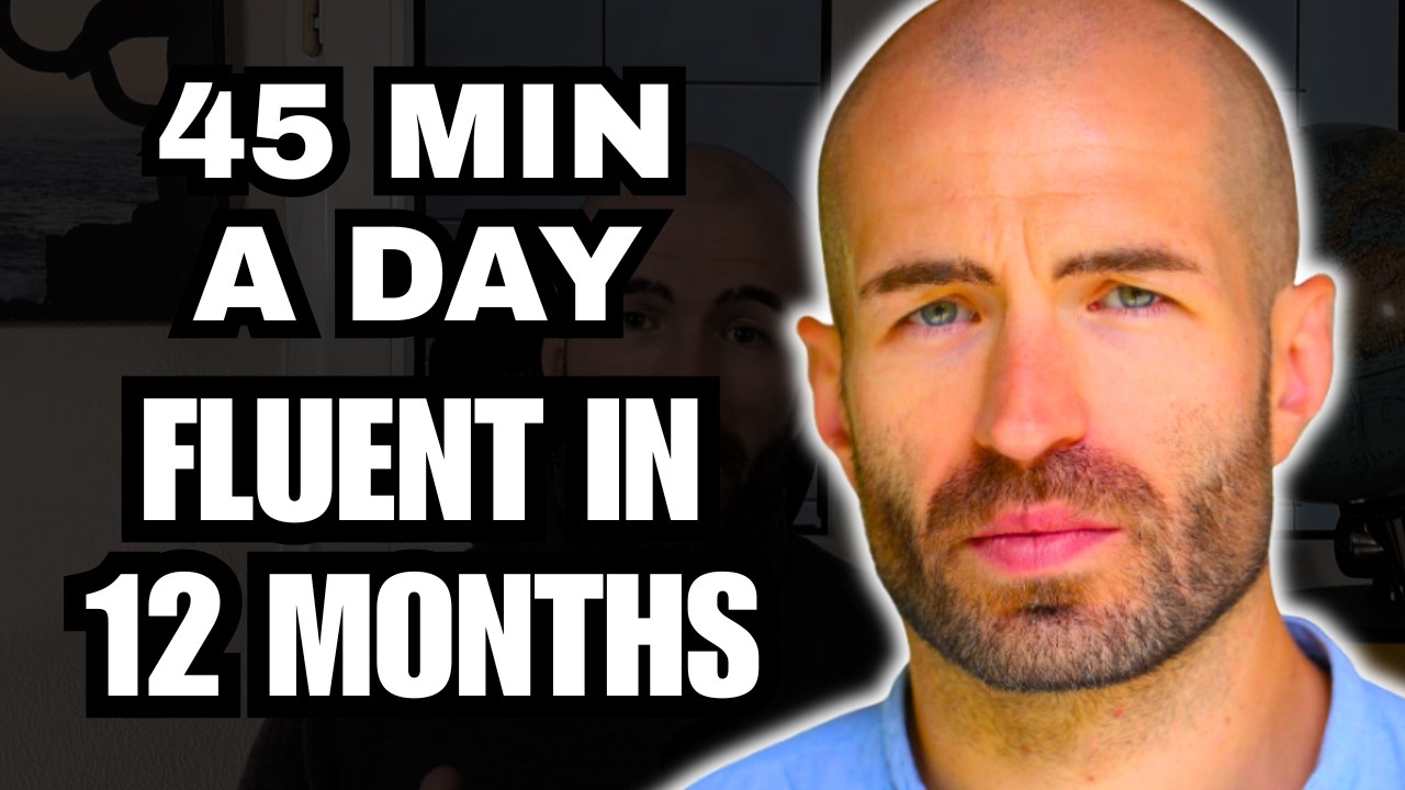 How to Learn Any Language in 12 Months (45-Minute Daily Routine)