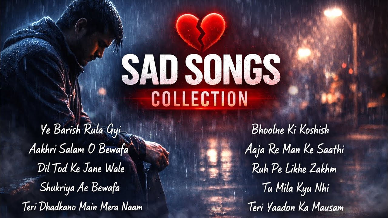 🔴 Sad Songs Collection 💔 | Best Heart Touching Sad Songs | Breakup Songs Hindi | Painful Love Songs