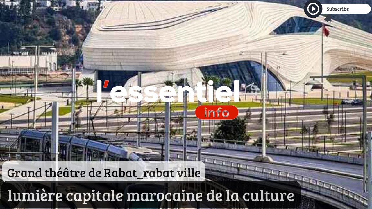 Grand théâtre de Rabat_rabat ville lumière capitale marocaine de la culture