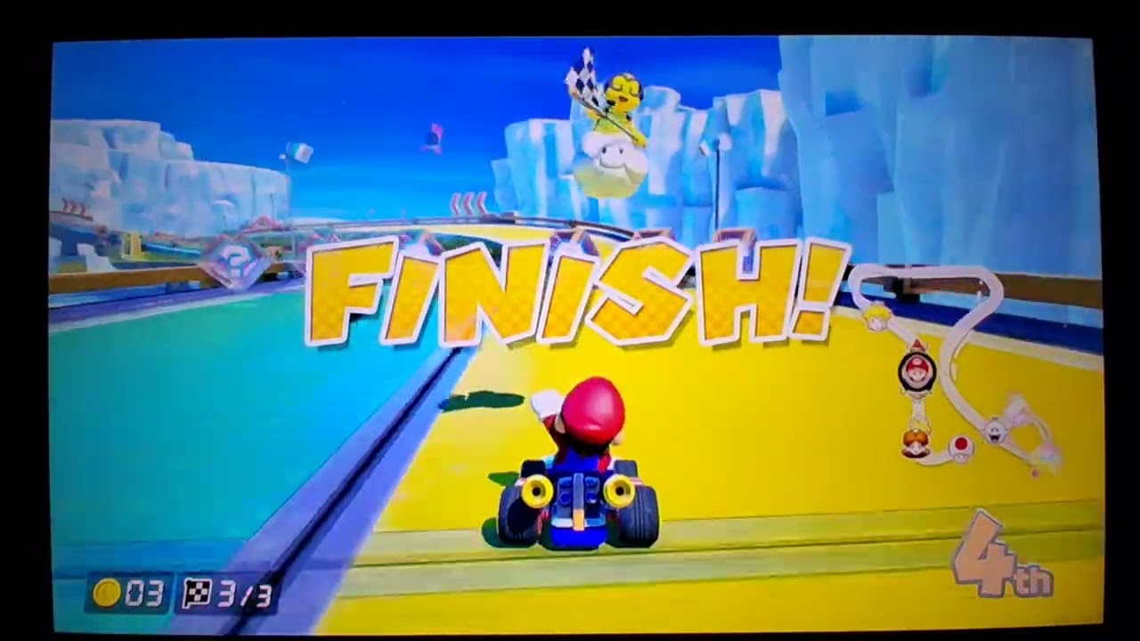 Mariokart 8 Deluxe Triforce cup 150cc