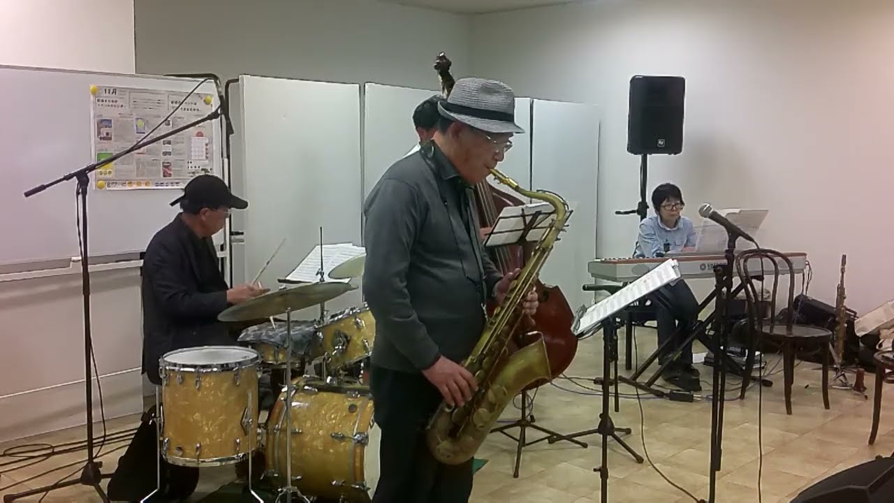 前橋まちなか音楽祭　森村恭一郎ジャズサックス演奏会  2025年11月15日 群馬県前橋市　まちなかサロンにて