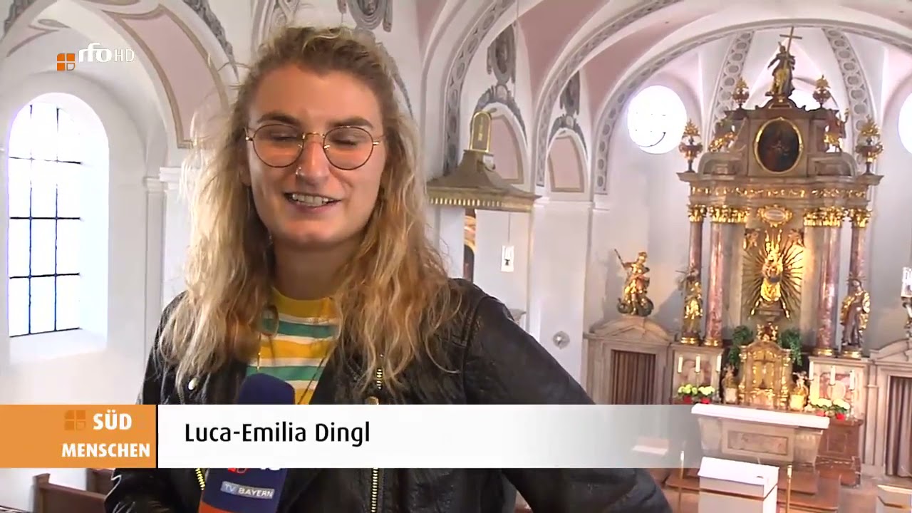 TV-Interview mit der Hochzeitssängerin Sarah Chris beim RFO vom 29.6.2021