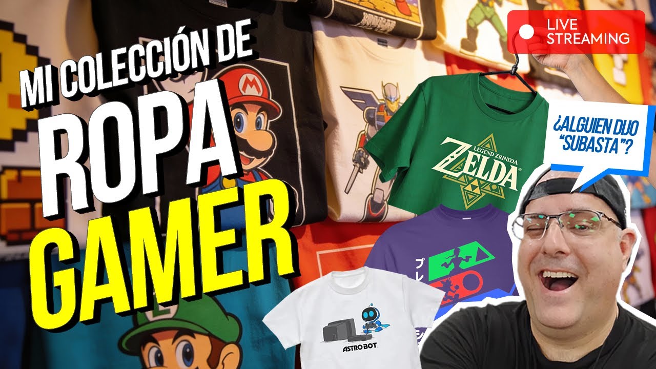 ¡MI COLECCIÓN de POLOS Y ROPA GAMER! | ¿Se viene SUBASTA? | JuniorParallax