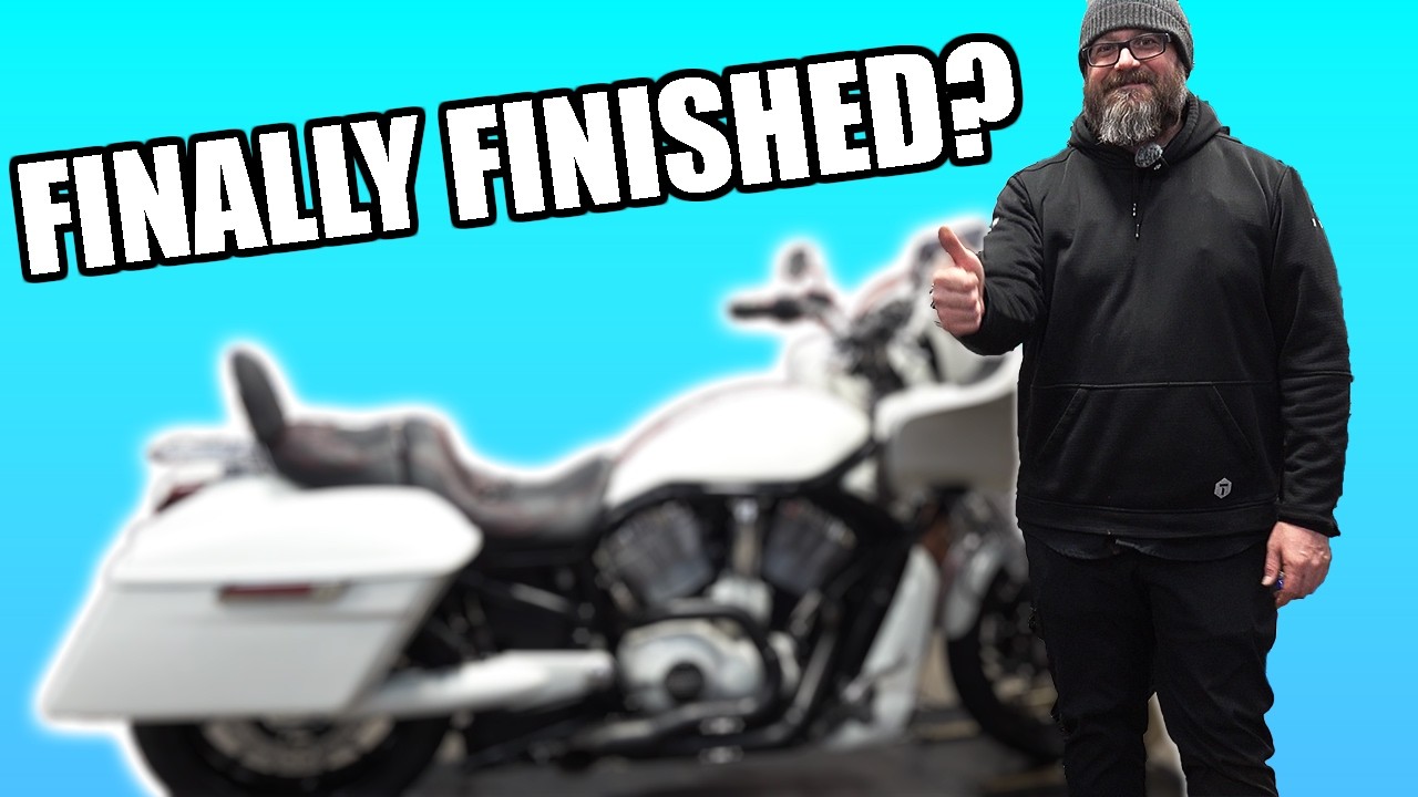 Finally Finishing The Biker Build Off Harley Davidson VROD!