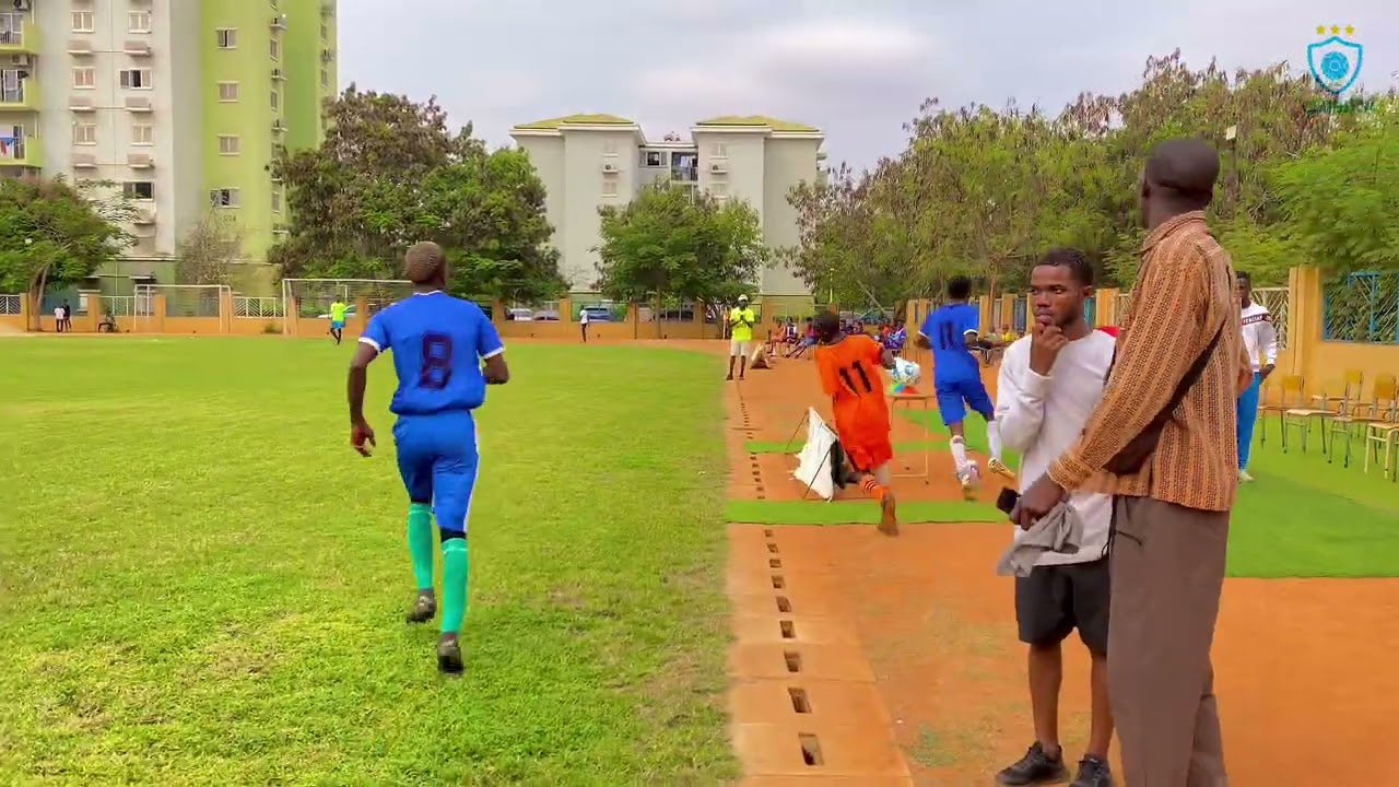 Jogo entre Clube S & Vila Flor FC B.