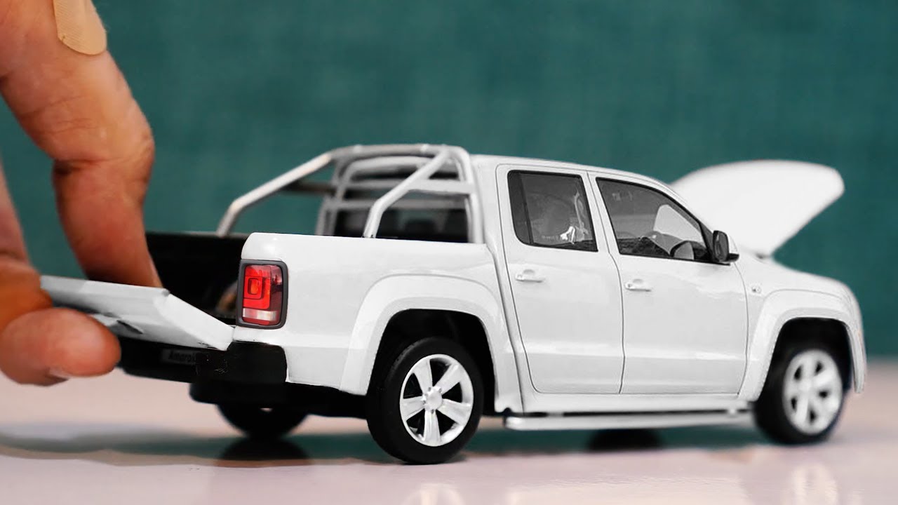 Unboxing of VW Amarok Truck - Diecast Model Car