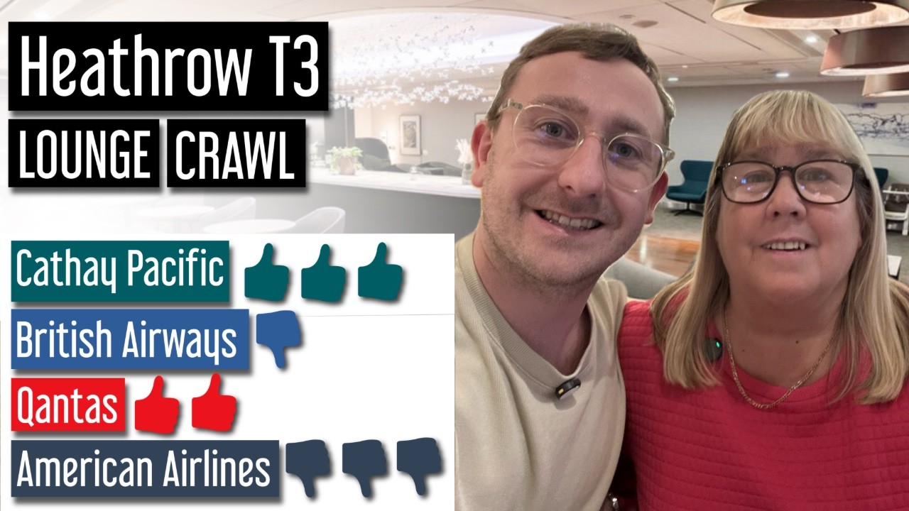 RANKED: Every Oneworld Business Lounge at Heathrow T3! | Best to Worst Review