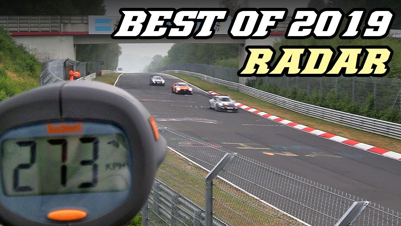 BEST OF 2019 - Speed radar on racetracks