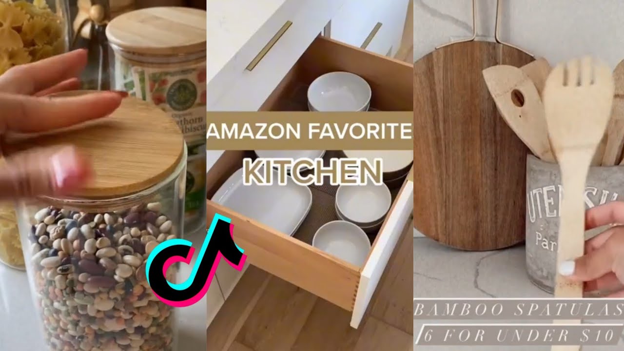 amazon find kitchen organizer tiktok compilation#1🫖
