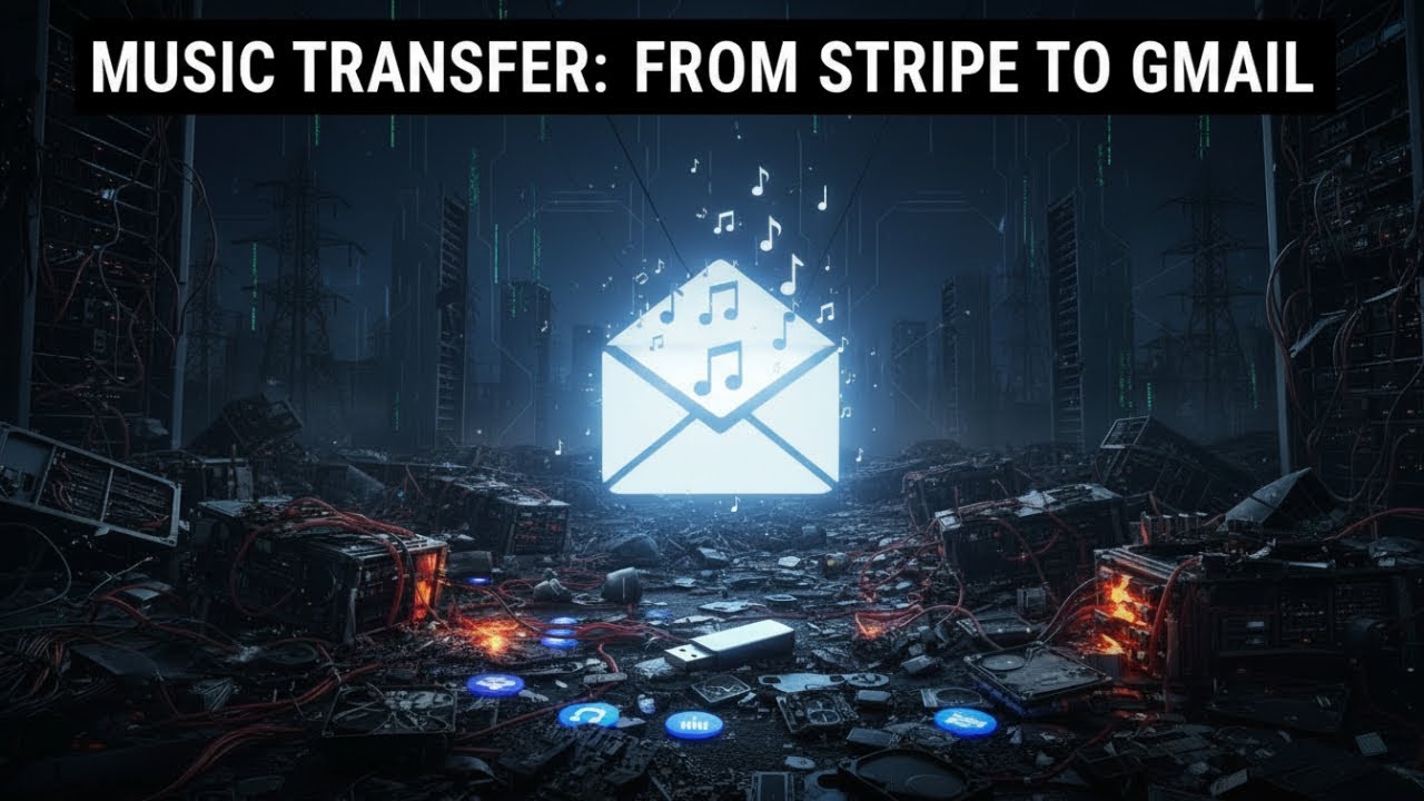 How to Transfer music library from Stripe to Gmail - simple way