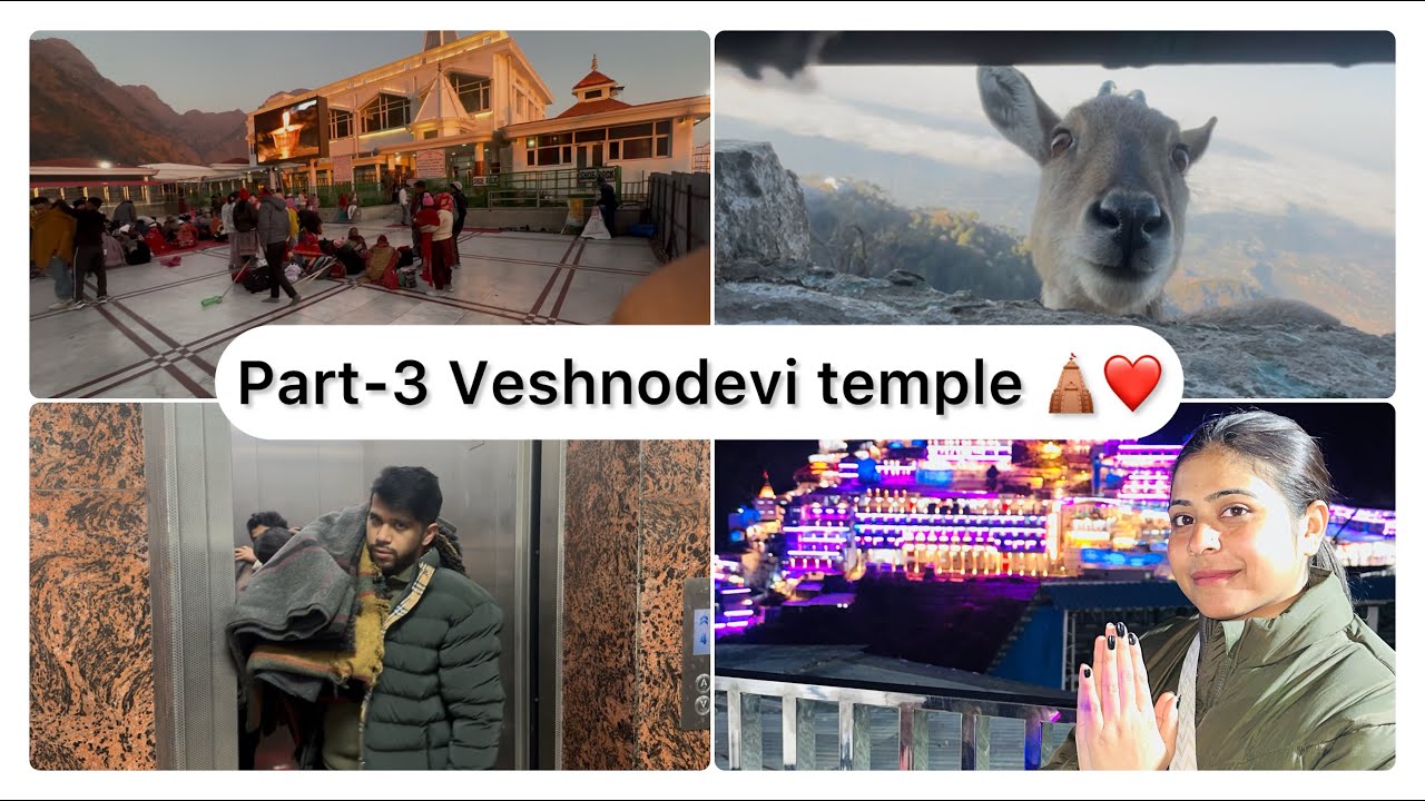 Part-3 Veshnodevi temple 🛕❤️ #youtubevlogger #vlog #viral #fyp