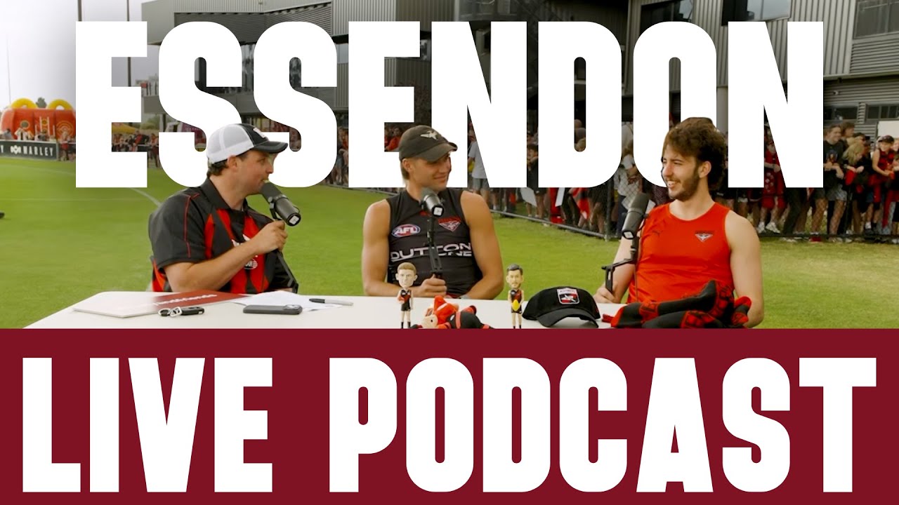 Essendon 2026 Preview with the players LIVE @ The Hangar