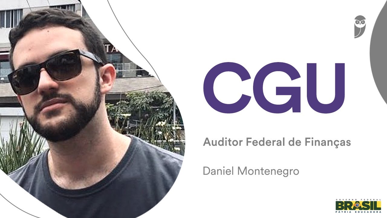 Aos 27 anos, Daniel Montenegro é aprovado em 1º lugar na CGU para Auditor Federal.
