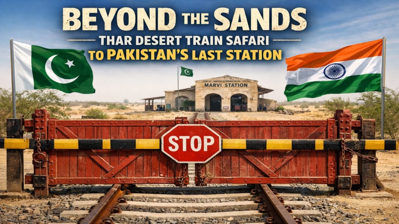 Beyond the Sands: Thar Desert Train Safari to Pakistan’s Last Railway Station