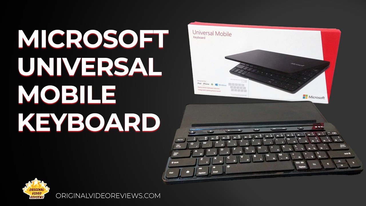 Microsoft Universal Mobile Keyboard (Review)