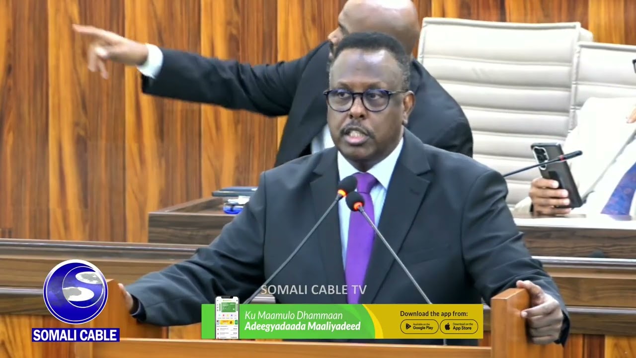 “Maanta waa maalin taariikhi ah, Waxaan cagta saarnay dhameystirka dowladnimadeena” Wasiir Xasan