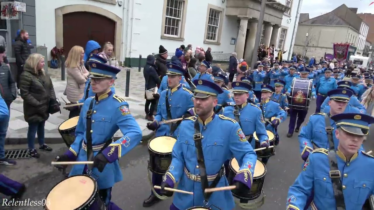 South Belfast Young Conquerors @ ABOD Easter Monday Parade ~ Enniskillen 01/04/24 (4K)