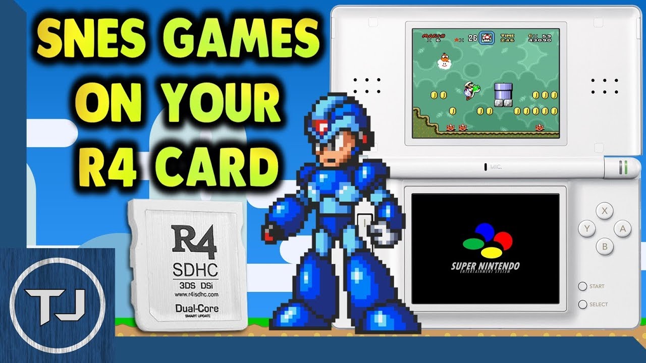 Играйте на SNES с любой картой R4! (DS/DSi/3DS) 2018!