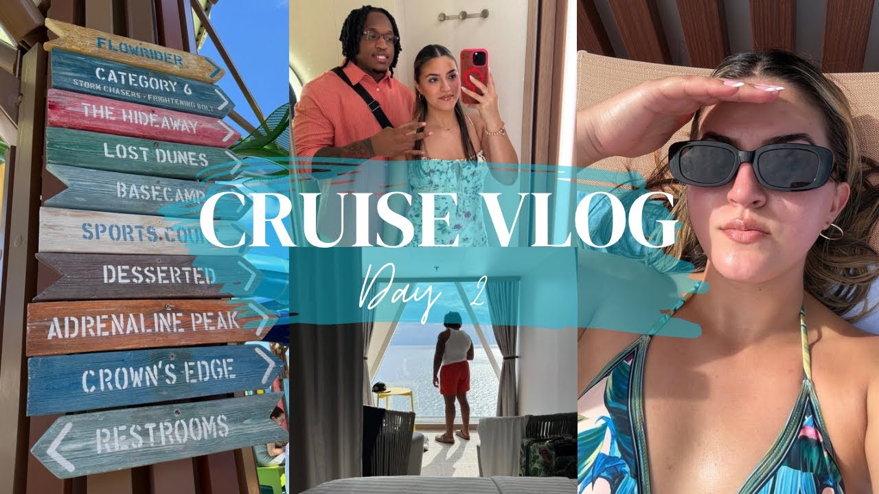 Cruise Vlog 🏝️ | Day 2 | Icon of the seas  🌊