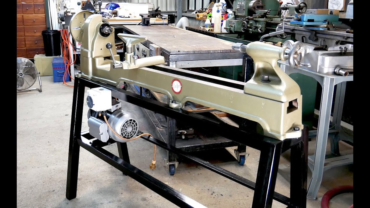 Vintage Woodfast Lathe - Restoration - Forme Industrious