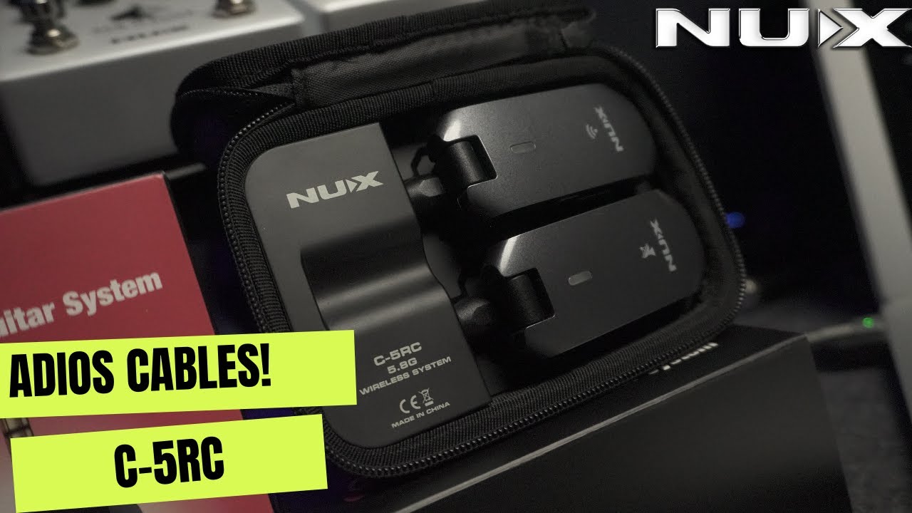 NUX C5RC Demo en Español // Sistema Inalambrico de 5.8Ghz // Adios a los Cables!