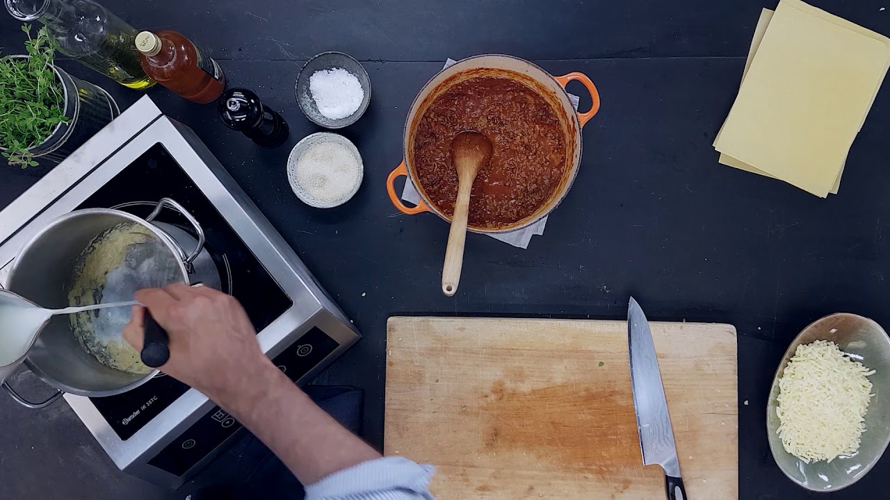 S&aring;dan laver du lasagne