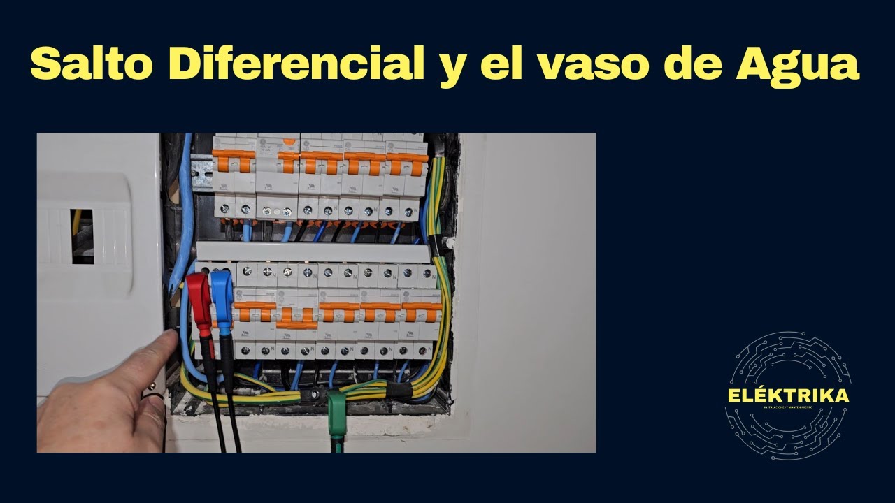 Salto Diferencial y el vaso de Agua 