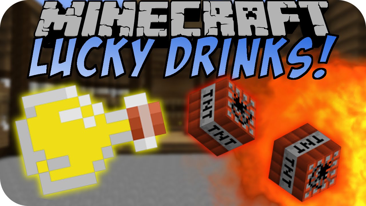 Minecraft LUCKY DRINKS MOD [Deutsch]