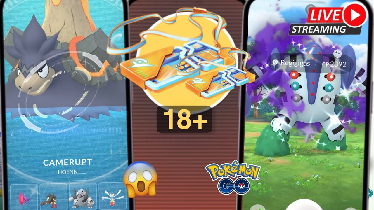 18x Free Raid Pass Trick Live! Shadow Regigigas, Dialga Raid Pokemon Go 2025 | Free Raid Pass Trick