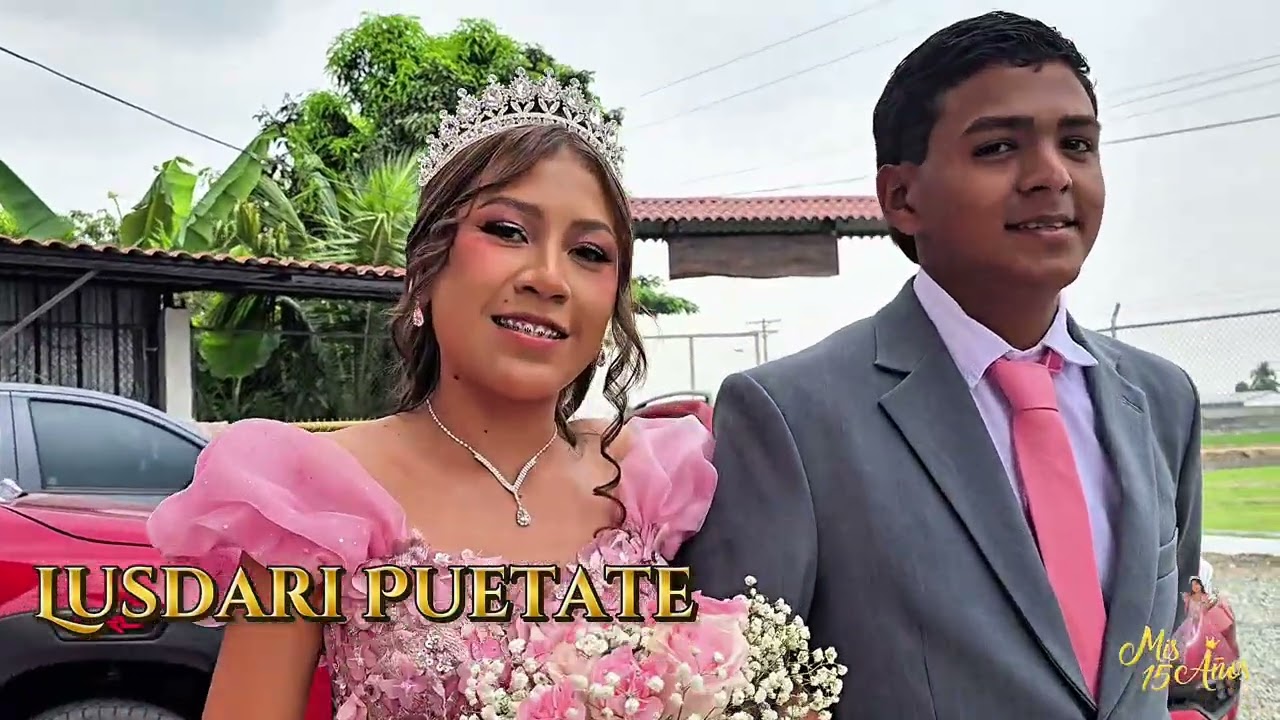 15 años de Lusdari Puetate / Corte de honor 