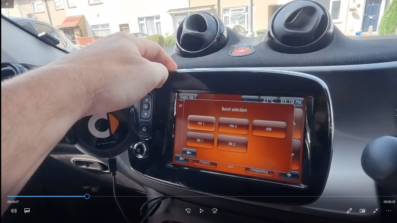 Полное обновление OEM DAB-радио для Smart 453. Полное руководство по установке и кодированию.