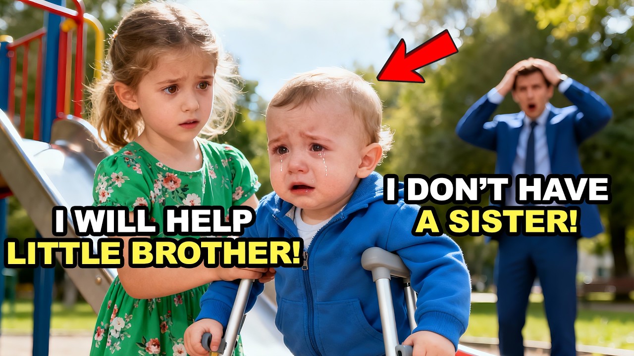 NO ONE PLAYED WITH THE MILLIONAIRE’S PARALYZED SON — UNTIL A POOR GIRL SPOKE UP