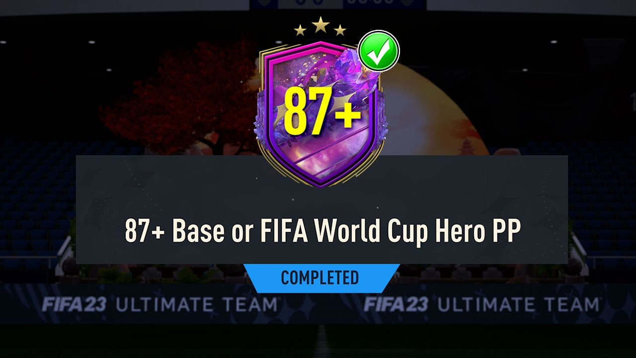 87+ Base or FIFA World Cup Hero Player Pick Opened! Fifa 23 Ultimate Team