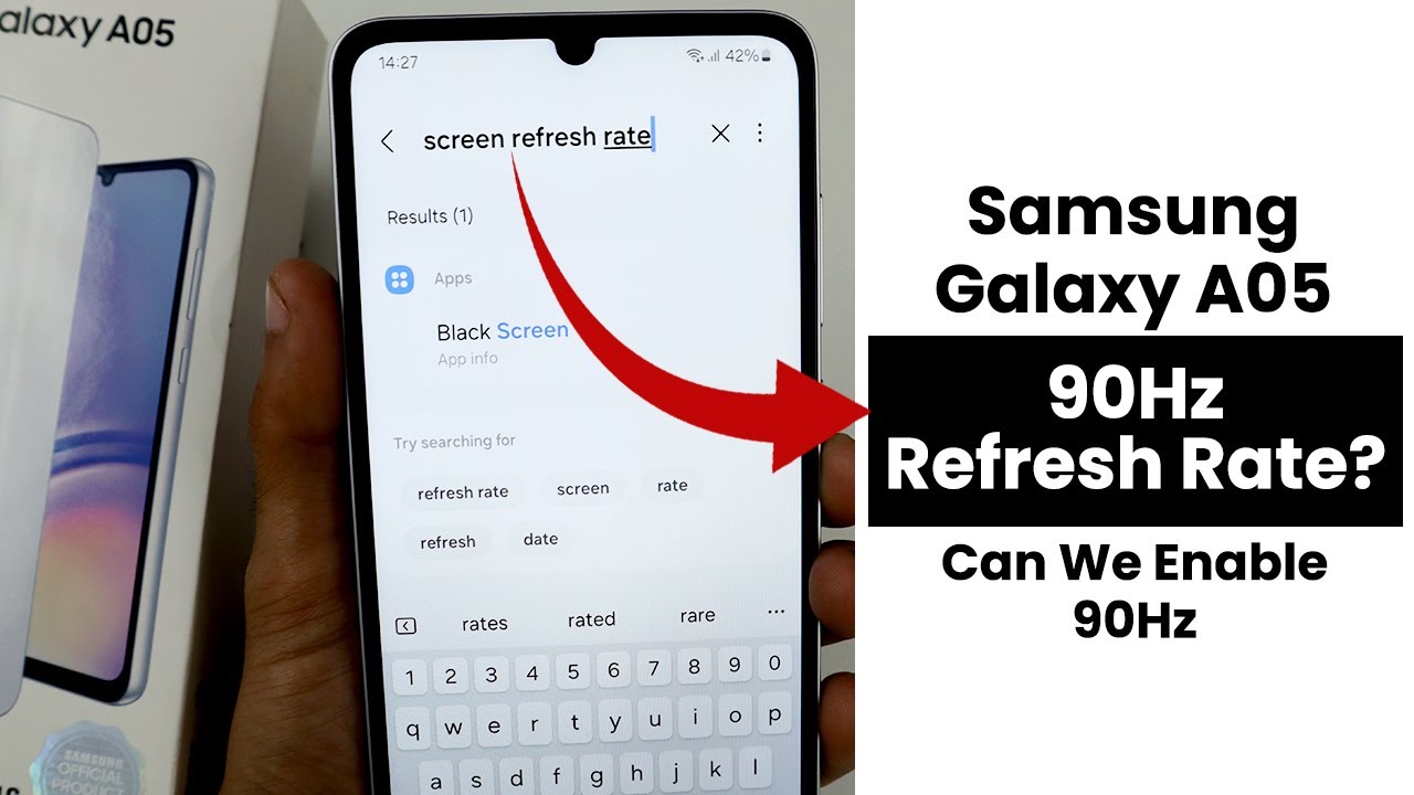 Does Samsung A05 Have 90Hz Refresh Rate? Can We Enable 90Hz
