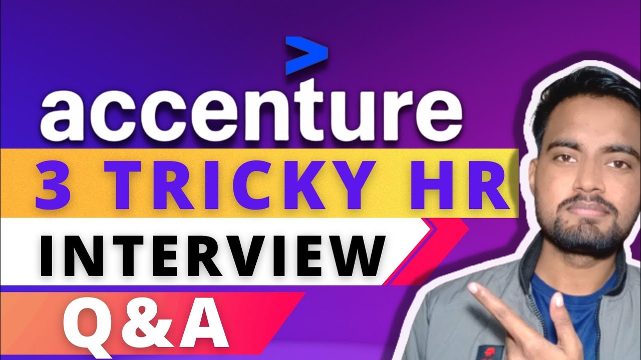 Accenture 3 HR Interview Questions and Answers - Freshers | Accenture Interview Question | Accenture
