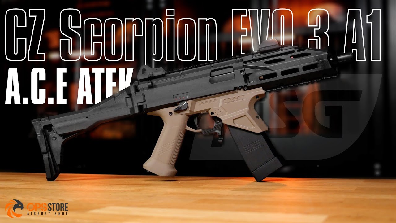 CZ Scorpion EVO.3 A1 A.C.E ATEK - L'Édition Spéciale 