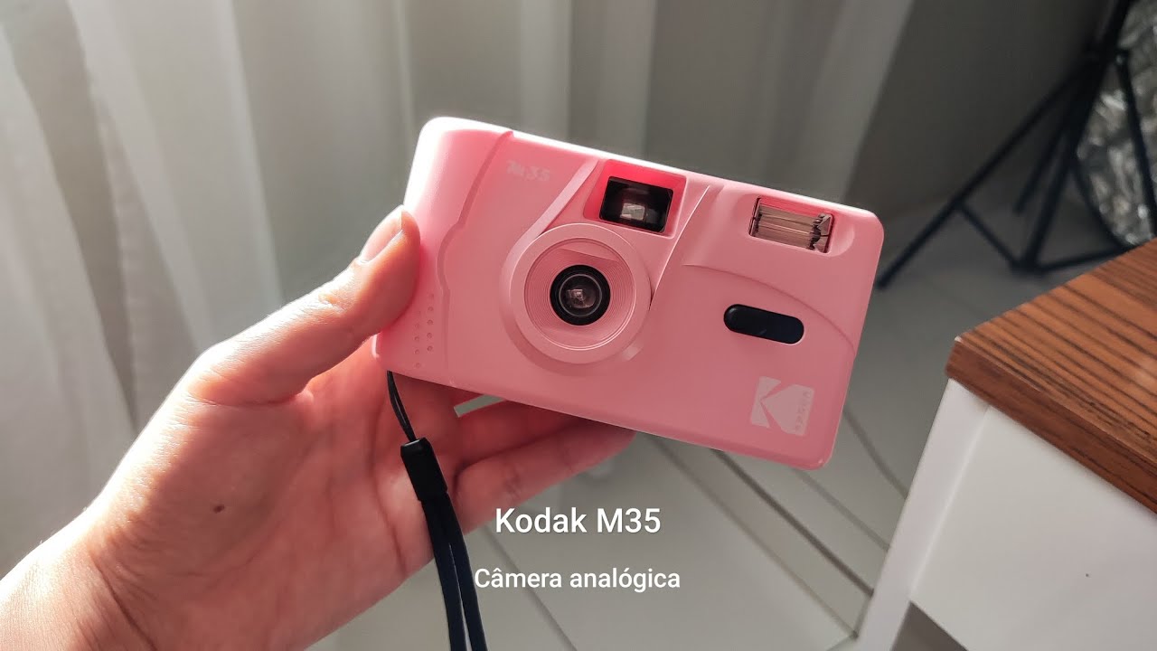 C&acirc;mera Kodak M35 anal&oacute;gica (c&acirc;mera de filme) ✨