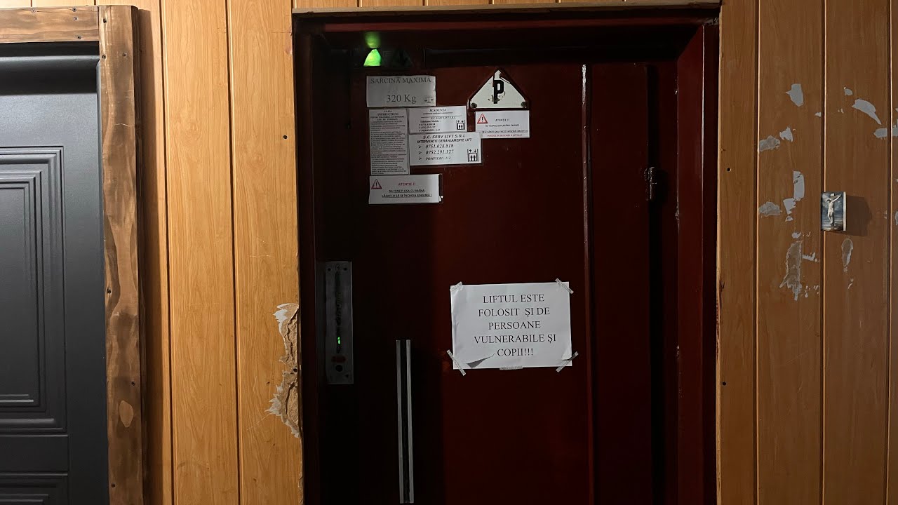 EPIC 1981 IFMA T142 lift @ B-dul George Enescu, Bl. Belvedere Sc. C, Suceava, România